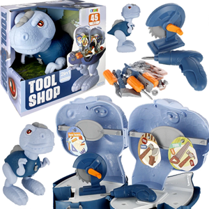 جعبه ابزار دایناسور 45 تکه DINO TOOL SHOP 45 pcs_اسباب بازی مشاغل